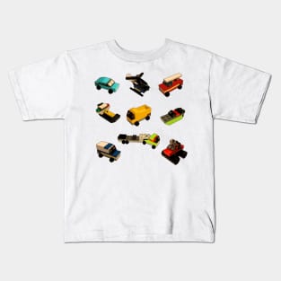 Bricks And Pieces - Transport Collection 1 Kids T-Shirt